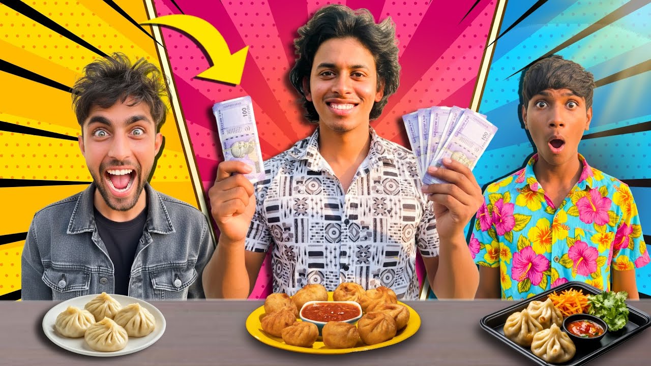 ₹100000 Momos Eating Challenge 🔥 | मोमोज़ खाओ एक लाख जीत जाओ 
