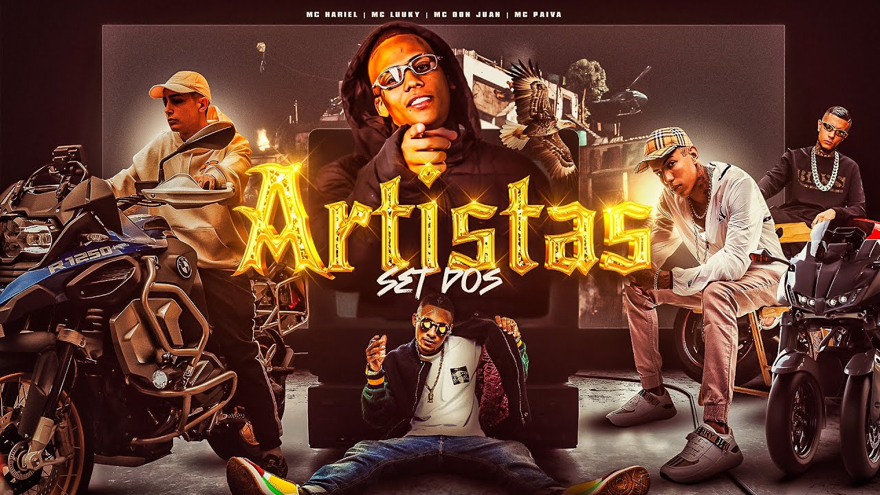 SET FUNK DOS ARTISTAS - MC Luuky, MC Don Juan, MC Kadu, MC Hariel, MC Daniel e MC Ryan SP