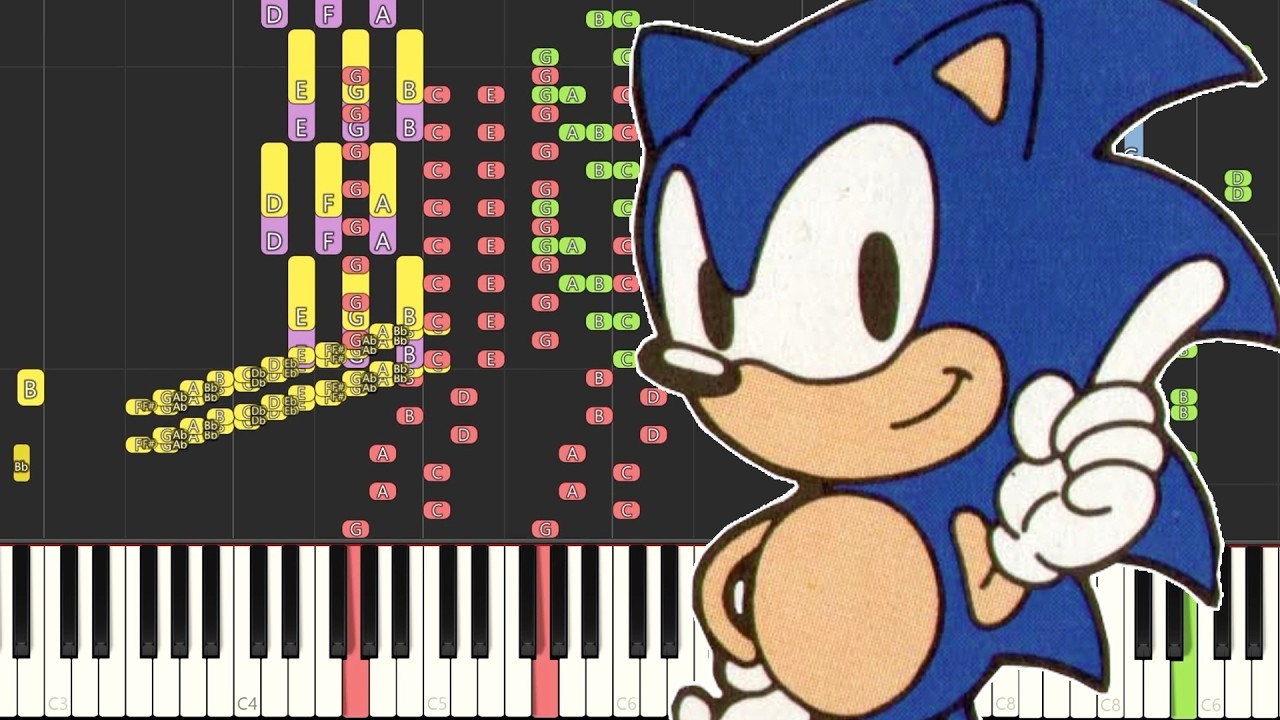 Sonic The Hedgehog - Green Hill Zone (IMPOSSIBLE PIANO REMIX)