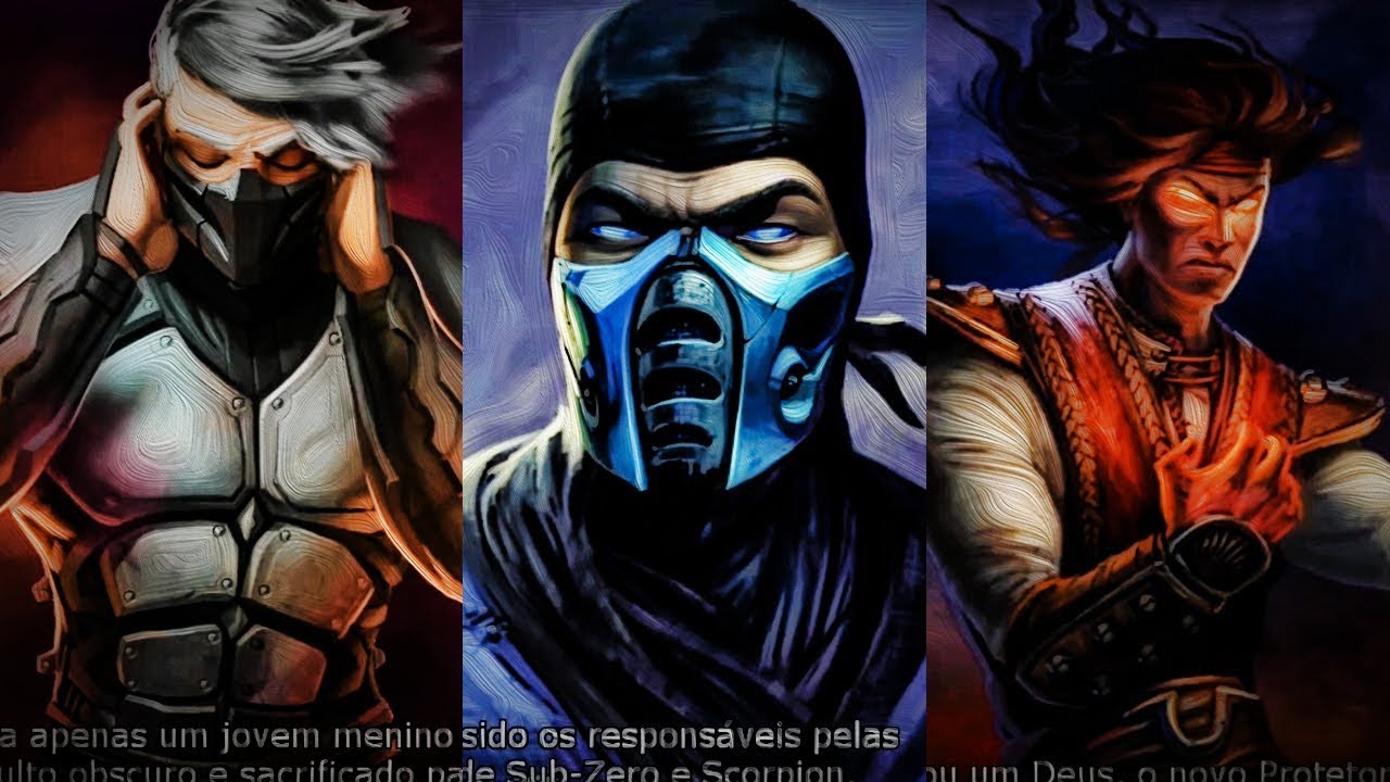 Mortal Kombat 9 (PS3) - Compilação dos Finais do modo Torneio LEGENDADO em PORTUGUÊS