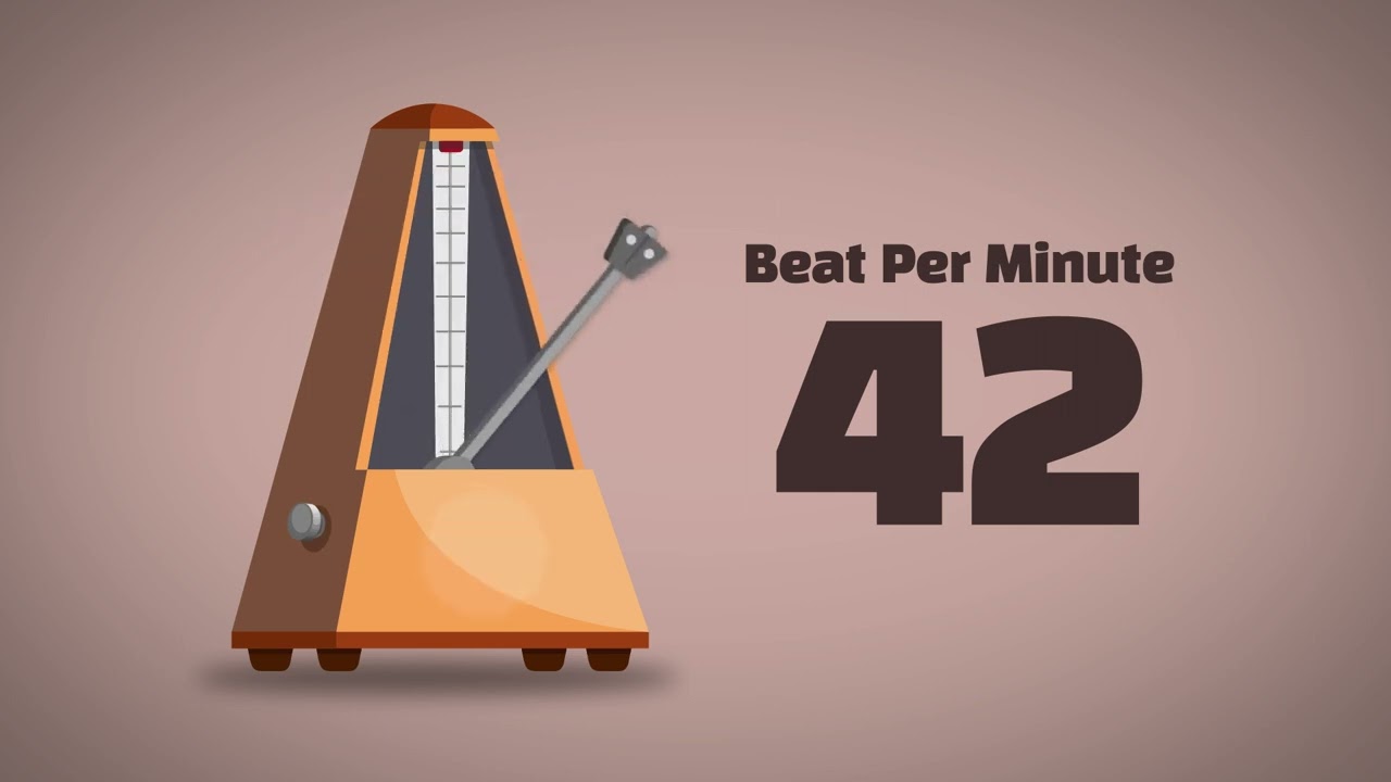 42 BPM Metronome [1Hour]