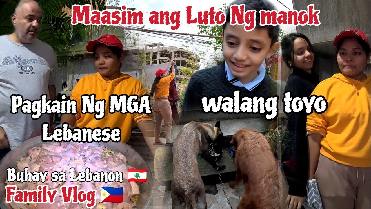 ARAW ARAW PAULIT ULIT NA GINAGAWA NI PINAY WIFE KASAMA ANG KANYANG LEBANESE PAMILYA 