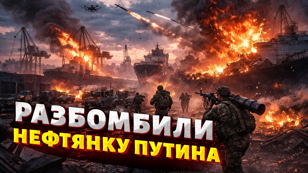 КРУТЕЙШИЕ ОПЕРАЦИИ! Путин в УЖАСЕ: ВСУ атаковали ТОП-ПОРТЫ. Колонны РФ РАЗБИТЫ / Военное положение