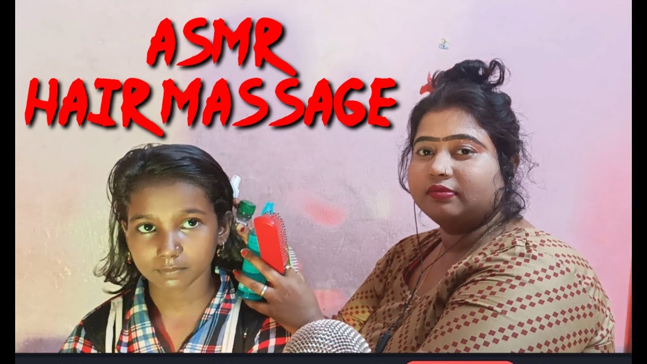 ASMR the most realistic hair & head massages