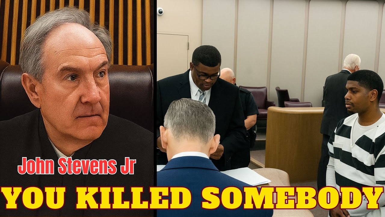 Courtroom STUNNED: Judge Stevens Confronts Killer in Chilling 30-Year Sentence Showdown!