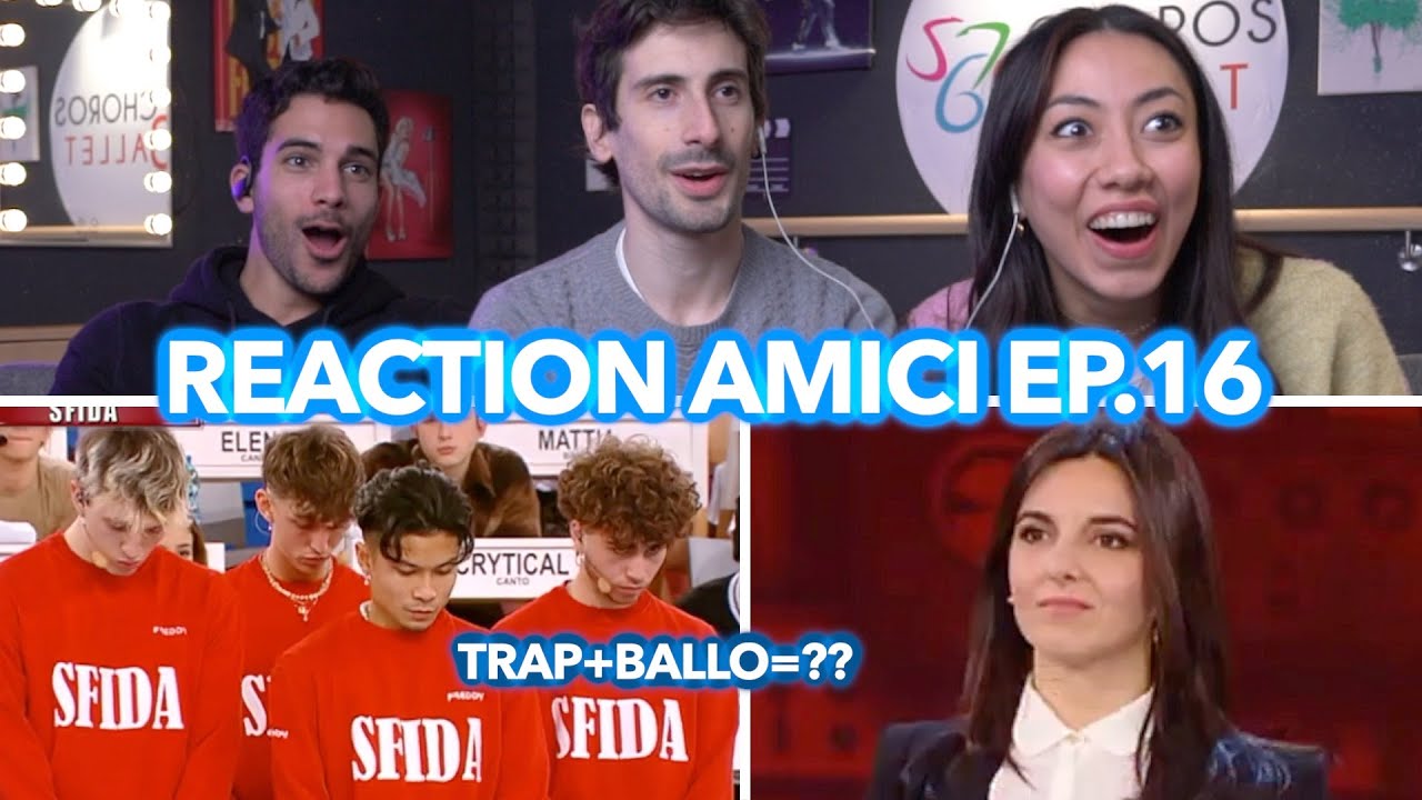 TRAPPER BALLERINI | Reaction pomeridiano Amici ep.16