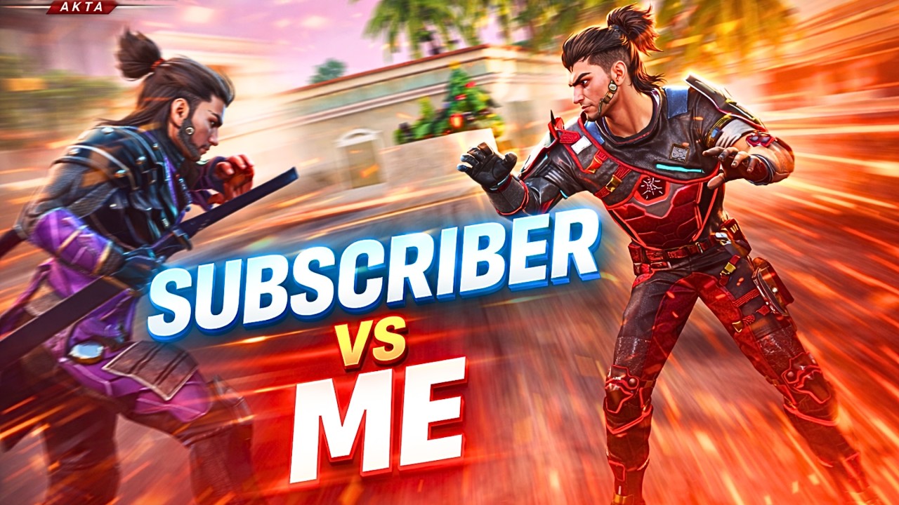 SUBSCRIBER vs ME 😱 Blood Strike 1v1 Custom Room Battle!