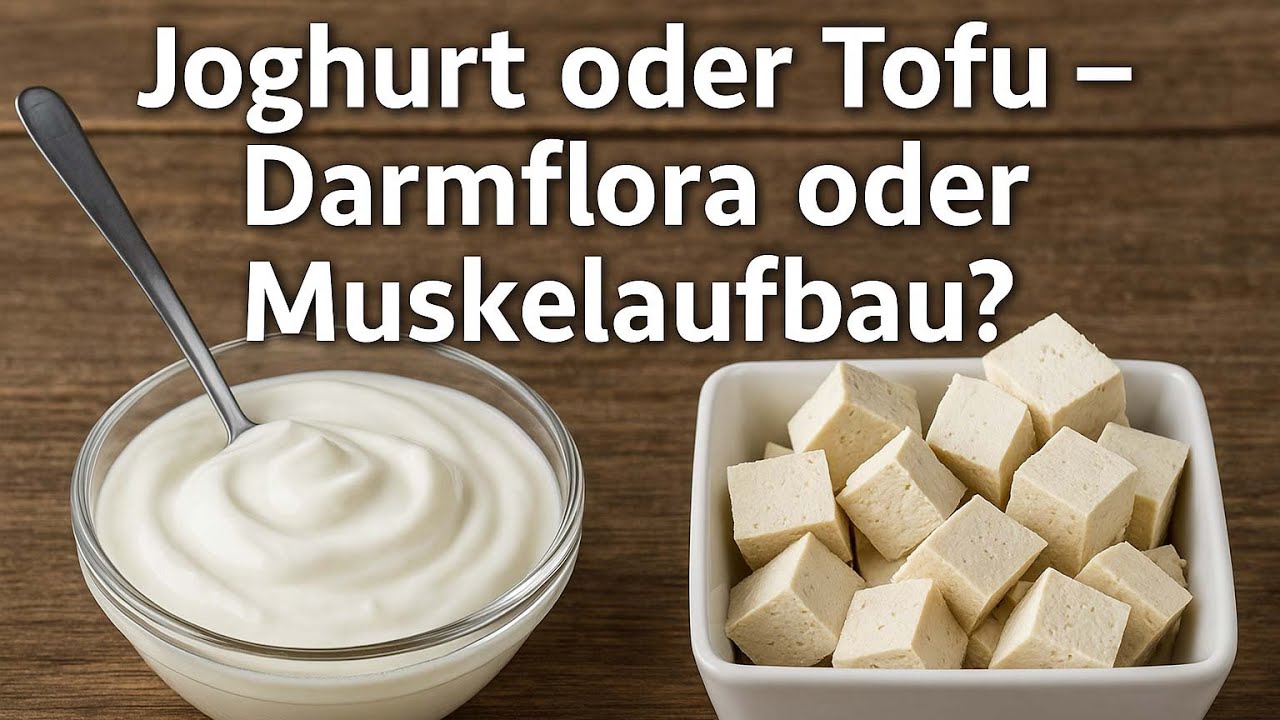 Joghurt oder Tofu – Darmflora oder Muskelaufbau?