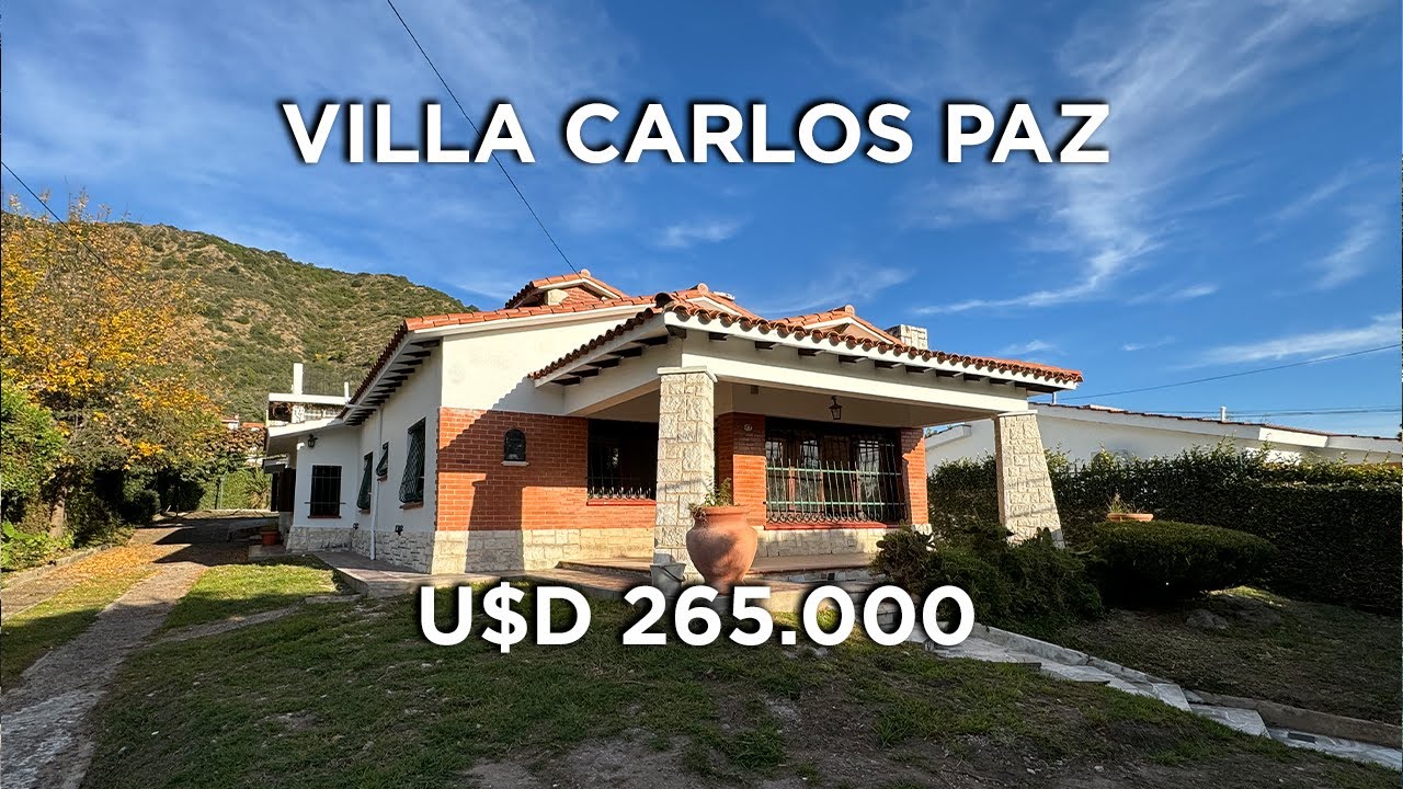 En el mejor barrio de Carlos Paz, U$D 265.000