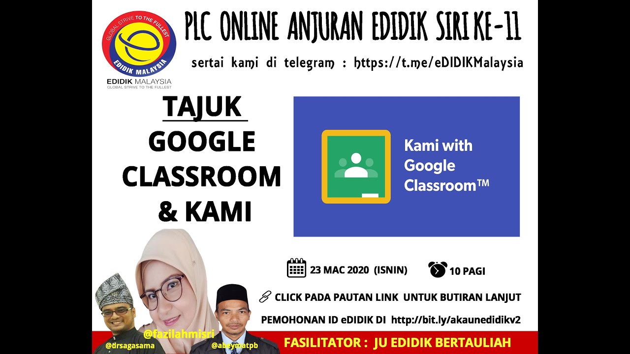 PLC Edidik - Google Classroom & Kami
