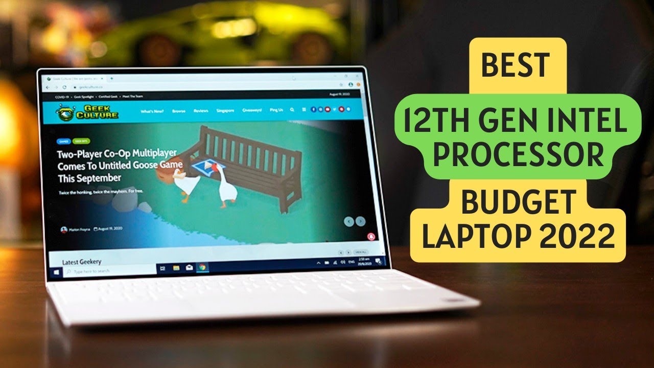 Best Budget Intel 12th gen Processor Laptop 2022
