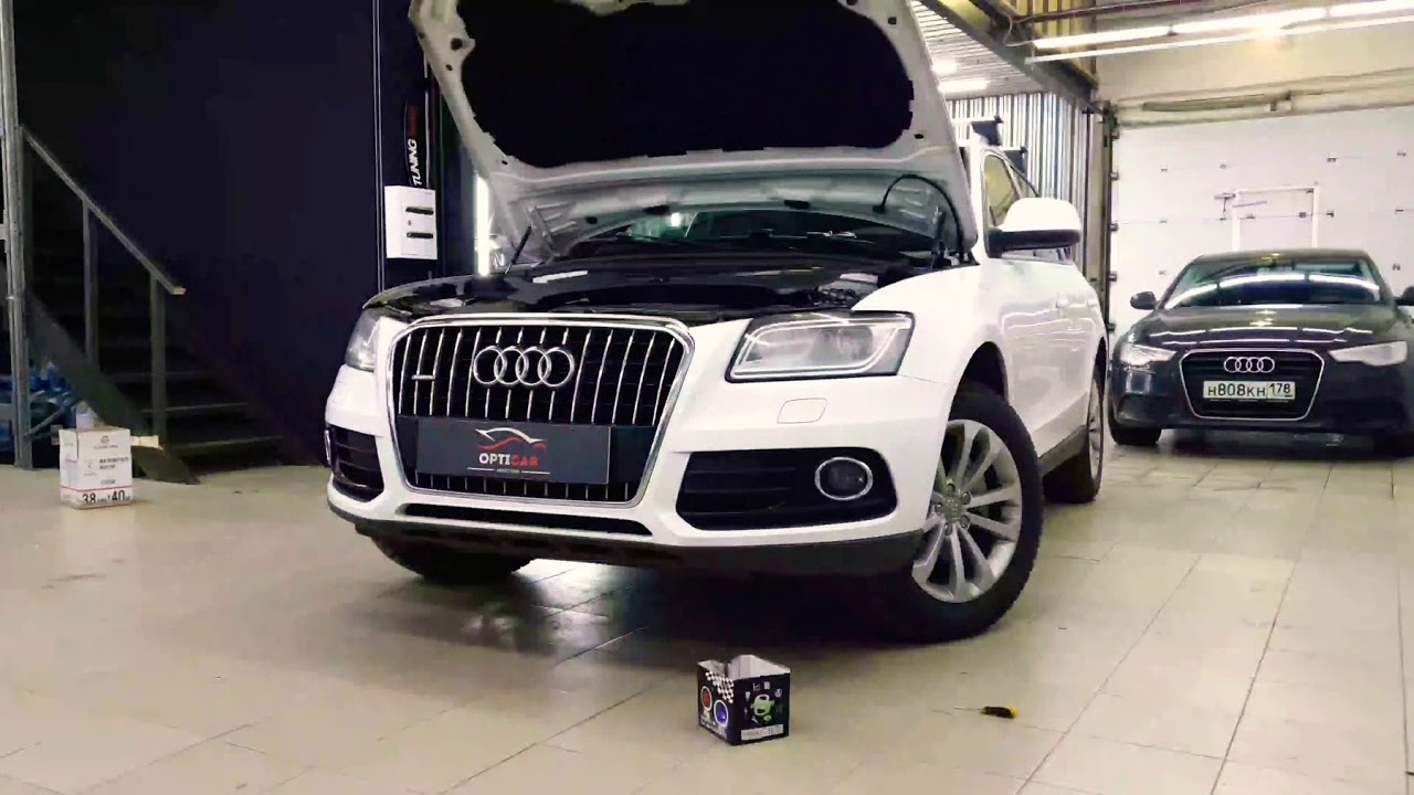 Ремонт Фары | Запаять трещину на стекле | AUDI Q5 |OPTICAR