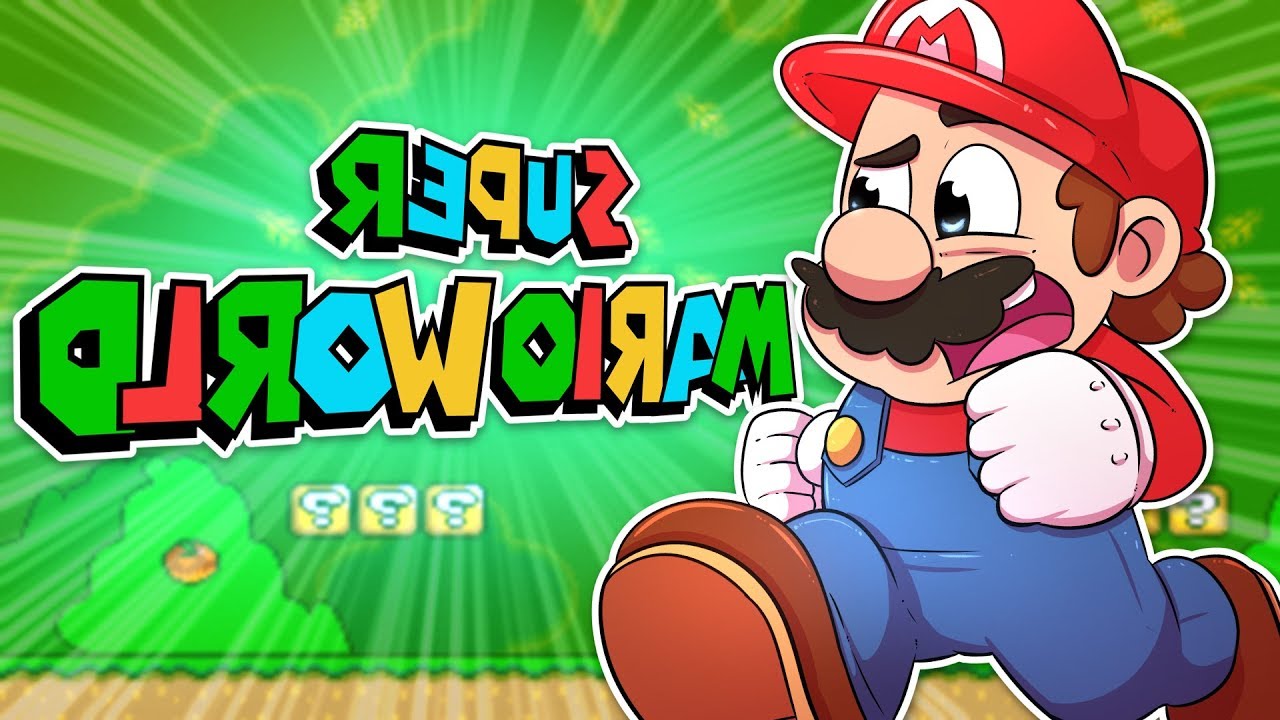 Zerando Super Mario World ao CONTRÁRIO! (DESAFIO)
