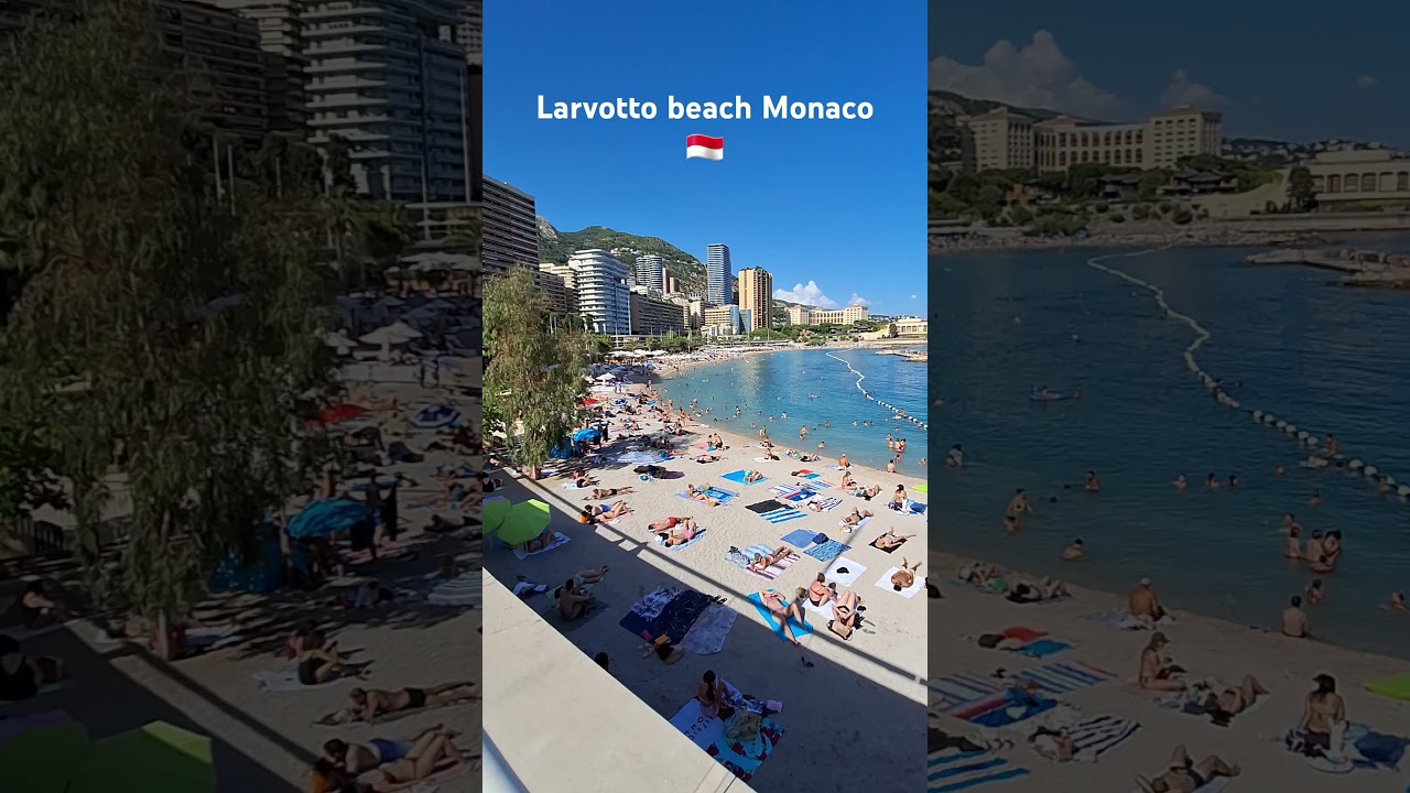 🇲🇨 Monaco beach, playas de Monaco