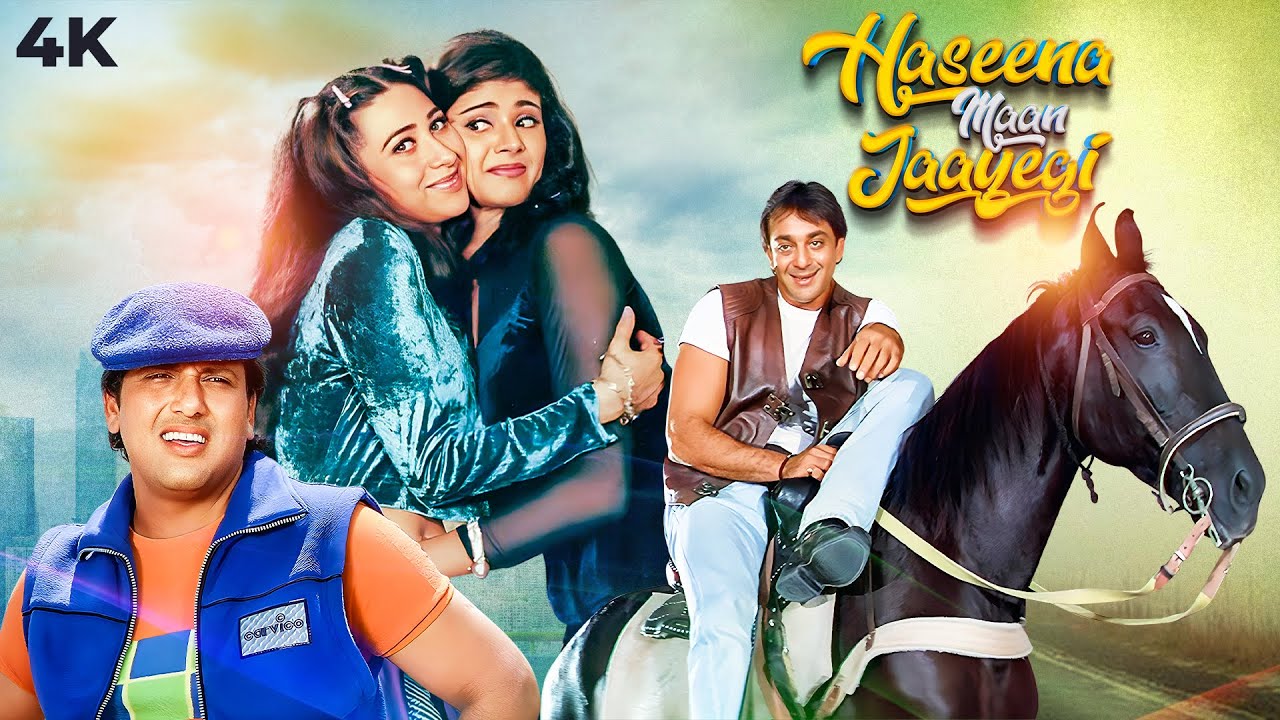 SUPER COMEDY MOVIE | Haseena Maan Jayegi Full Hindi Movie (4K) | Sanjay Dutt & Govinda