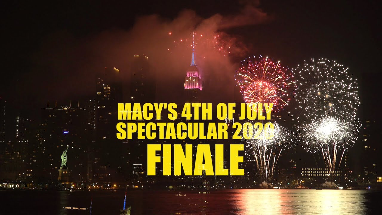 Frank Sinatra New York, New York Empire State Building Macy's Fireworks Extravaganza July 4, 2020