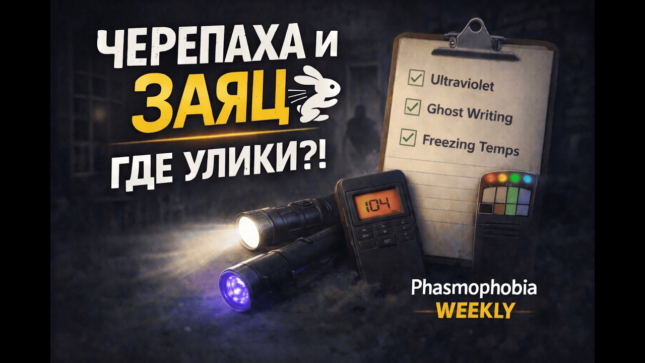 ЗАЯЦ ПРОТИВ ПРИЗРАКОВ · Weekly “Черепаха и заяц” на Блисдейле |  Phasmophobia