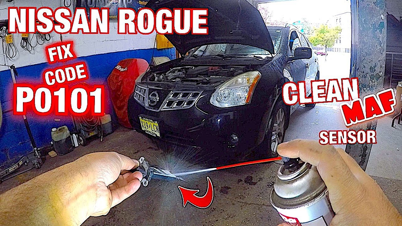 2013 Nissan Rogue P0101 MAF sensor, Remove clean and Installed