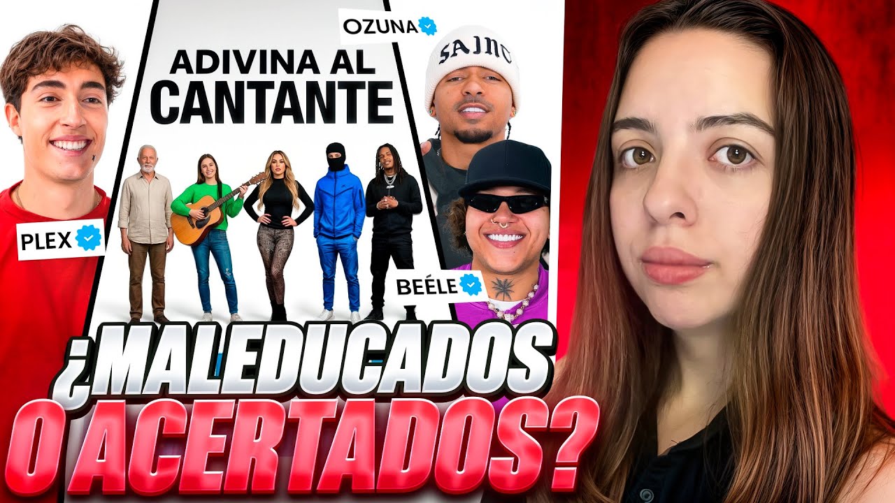 BEELE Y OZUNA fueron muy MALEDUCADOS | REACCION a BEELE Y OZUNA en &ldquo;Adivina El Cantante&rdquo;