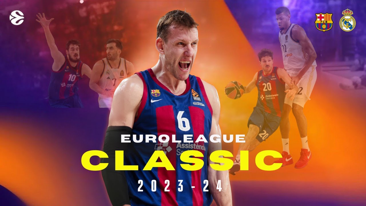 El Cl&aacute;sico Thriller | Barcelona - Real Madrid | EUROLEAGUE CLASSIC GAMES 2023-2024