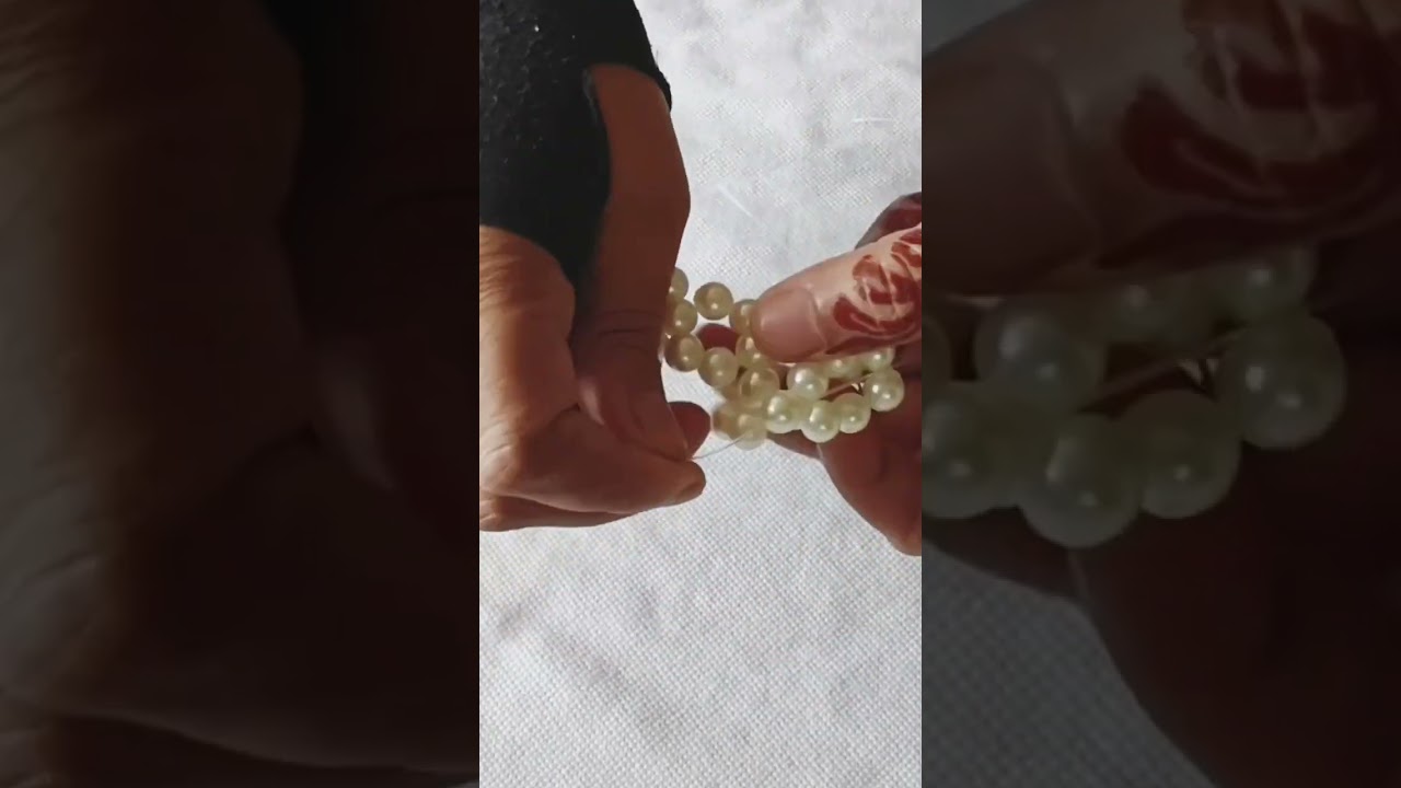 Beaded bage making tutorial @Sairanum #diy #fashion #handmade