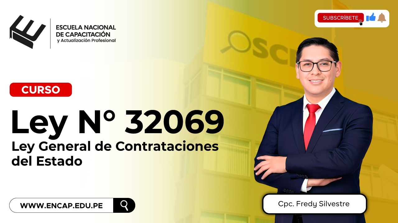 CURSO: LEY N&deg; 32069 - LEY GENERAL DE CONTRATACIONES DEL ESTADO - 2026Curso: