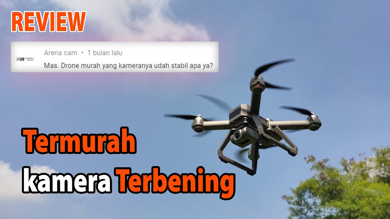 Drone Termurah dengan Kamera Terbagus MJX Bugs B20 EIS - REVIEW