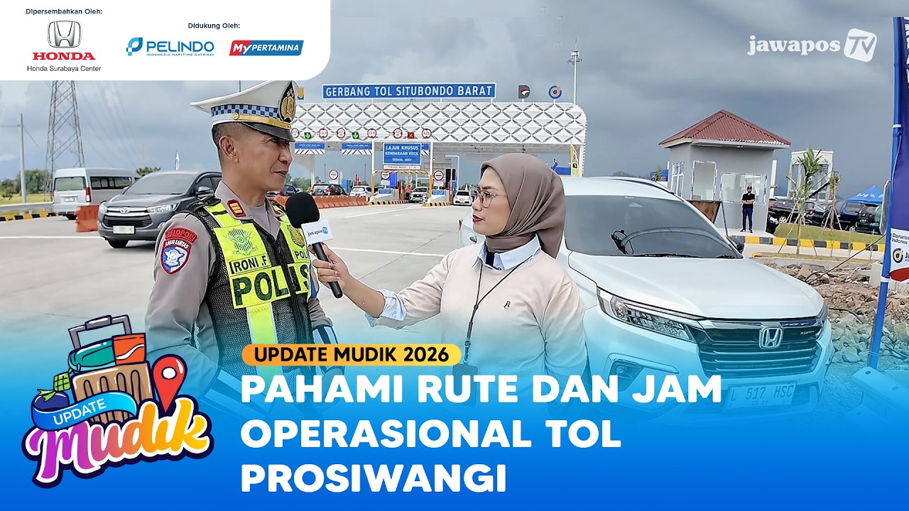 PJR-V Jatim Menghimbau Pemudik Pahami Aturan Tol Prosiwangi | Update Mudik