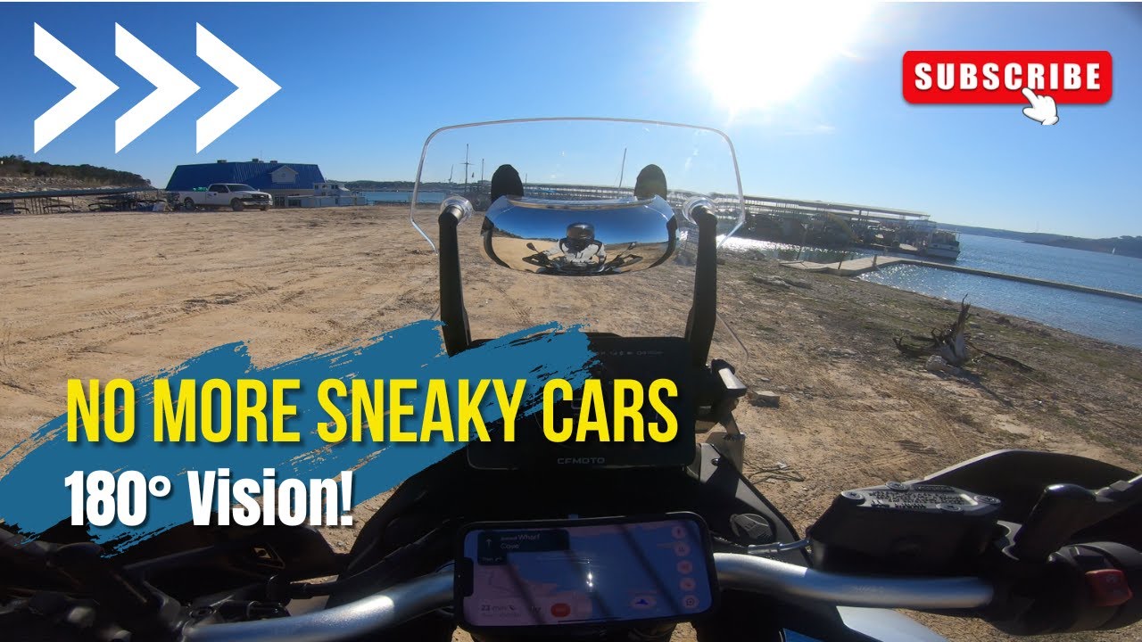 Must-Have Motorcycle Mod! 180° Blind Spot Mirror Install