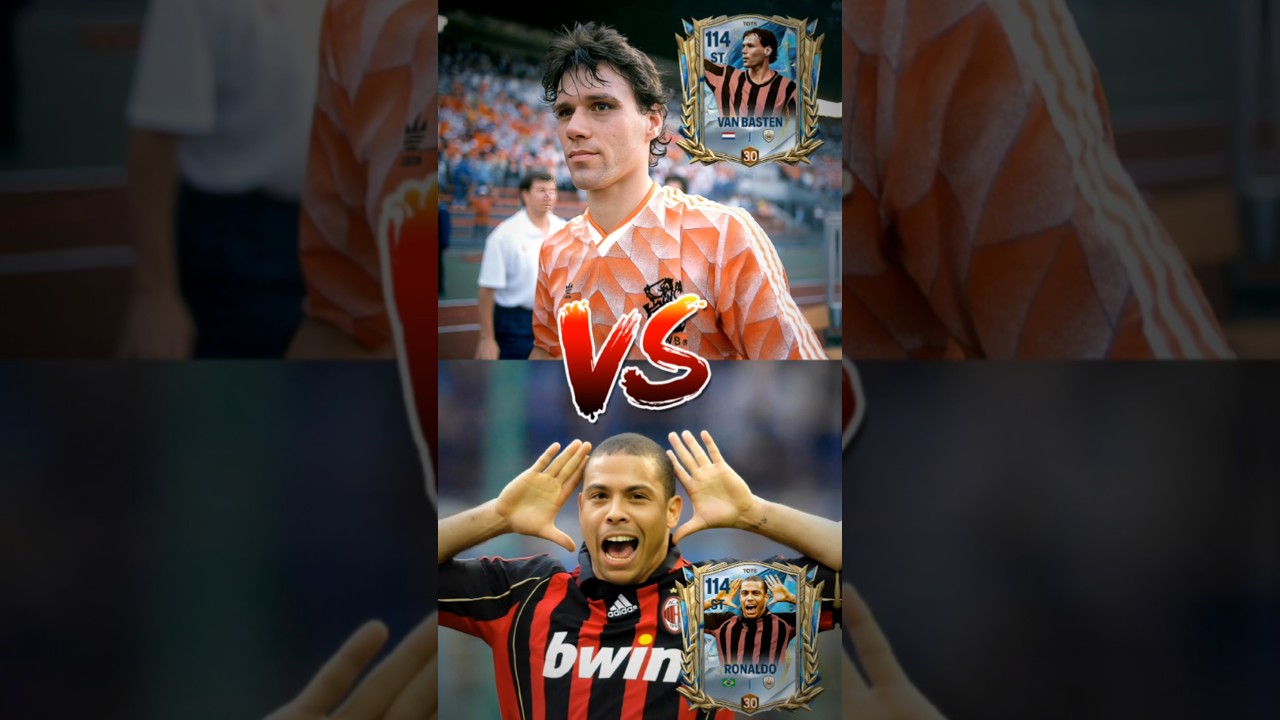 TOTS VAN BASTEN 🆚 R9‼️Who is Best ST⁉️ #fcmobile #tots #shorts