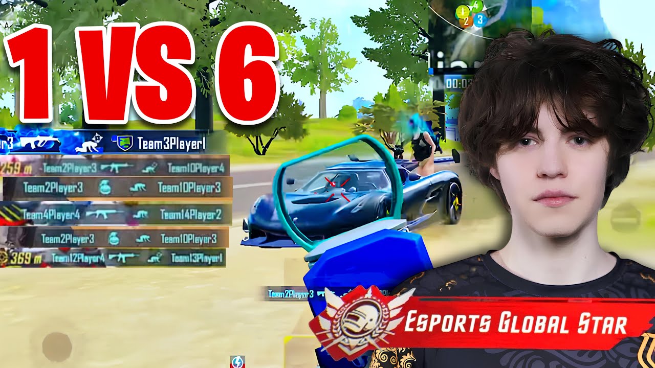 BEST HIGHLIGHTS #10 I 1 VS 6 I DG77TIXZY I PUBG MOBILE
