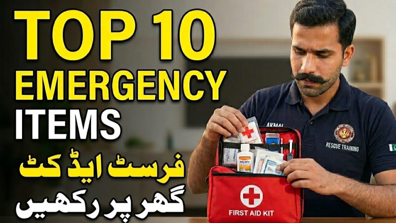 Har Ghar Mein Ye First Aid Kit Hona Kyun Zaroori Hai? 🚑 | Akmal Survival