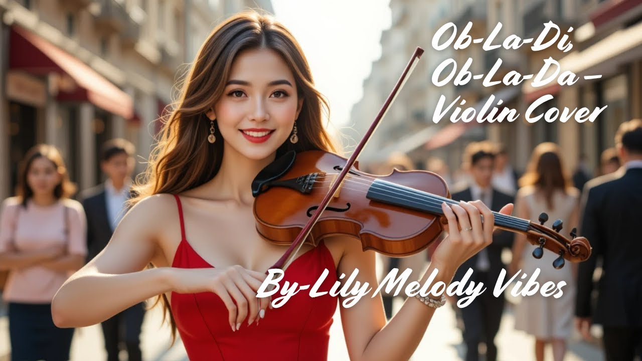 🎻“Ob-La-Di, Ob-La-Da” – Violin Cover 🎻by Jo A Ram/ Lily Melody Vibes version
