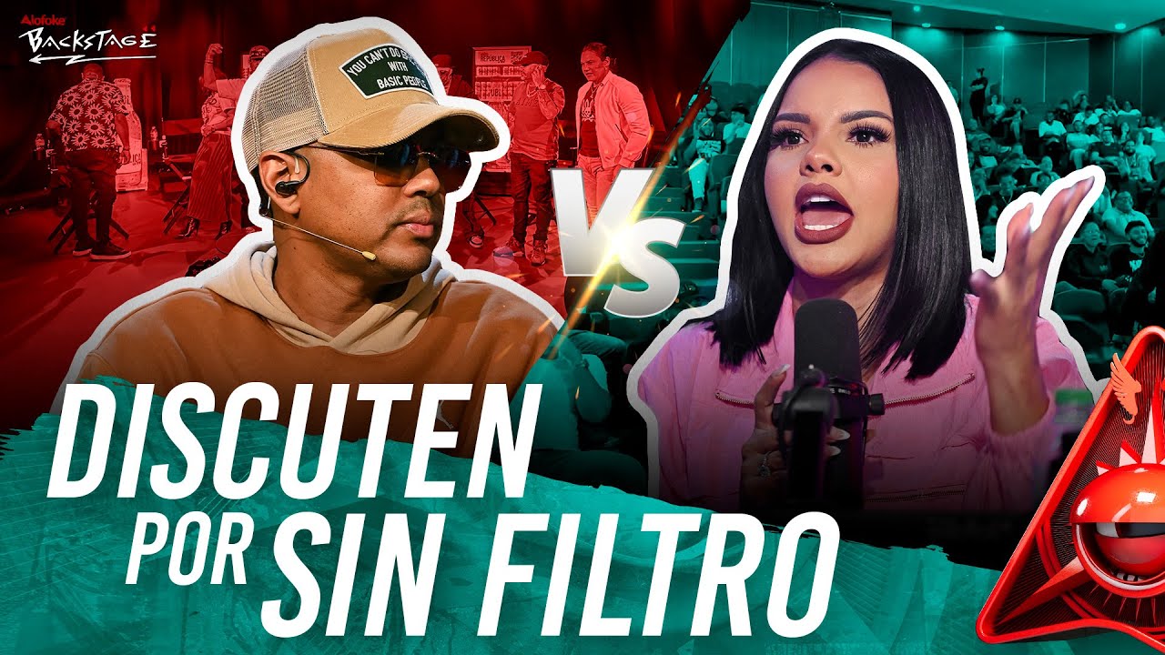 VITALY SANCHEZ Y SANTIAGO MATIAS DISCUTEN POR SIN FILTRO RADIO (ALOFOKE BACKSTAGE)