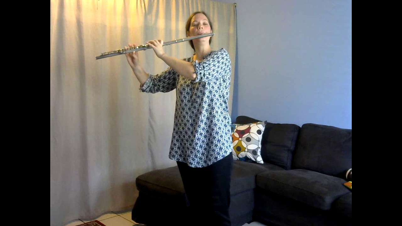 Bach Minuet number 2 from Suzuki Flute Volume 1