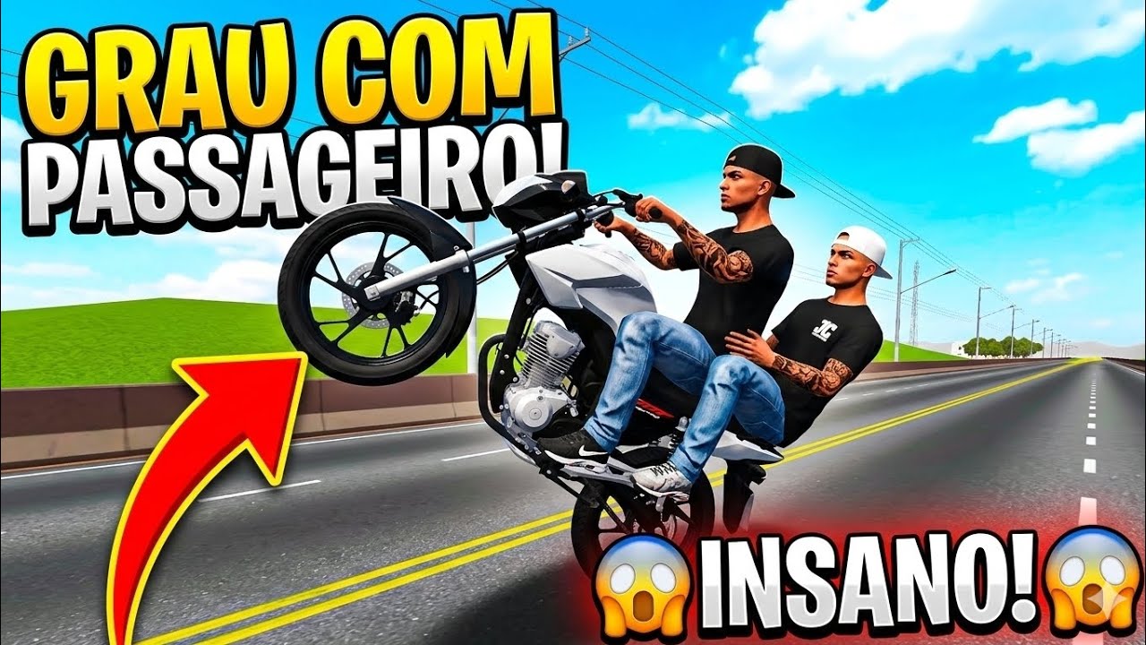 Fugi da policia com o amigo na garupa.🔥