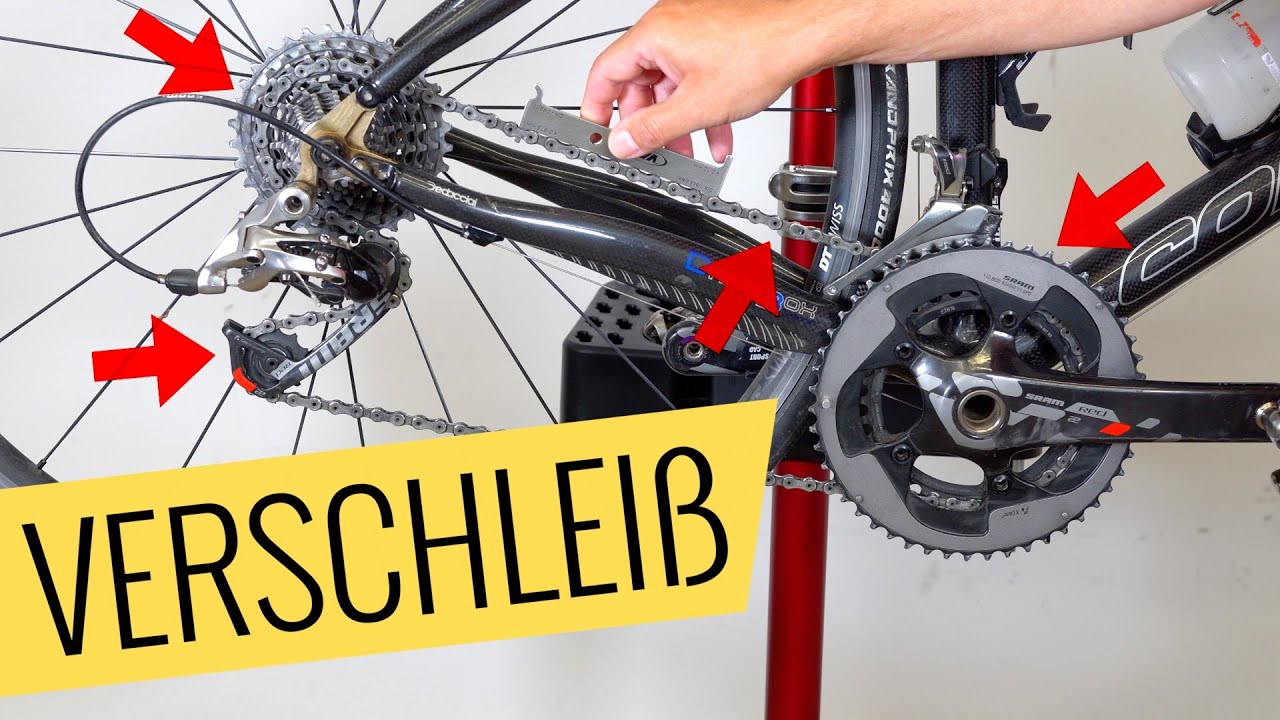 VERSCHLEIß am FAHRRAD-ANRIEBSSTRANG EINFACH ERKENNEN (Tutorial) - Fahrrad.org