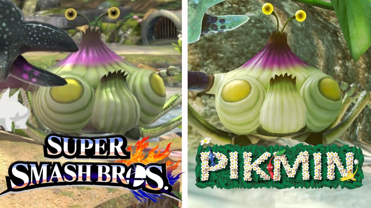 SUPER SMASH BROS. ULTIMATE - All Pikmin Stage Origins