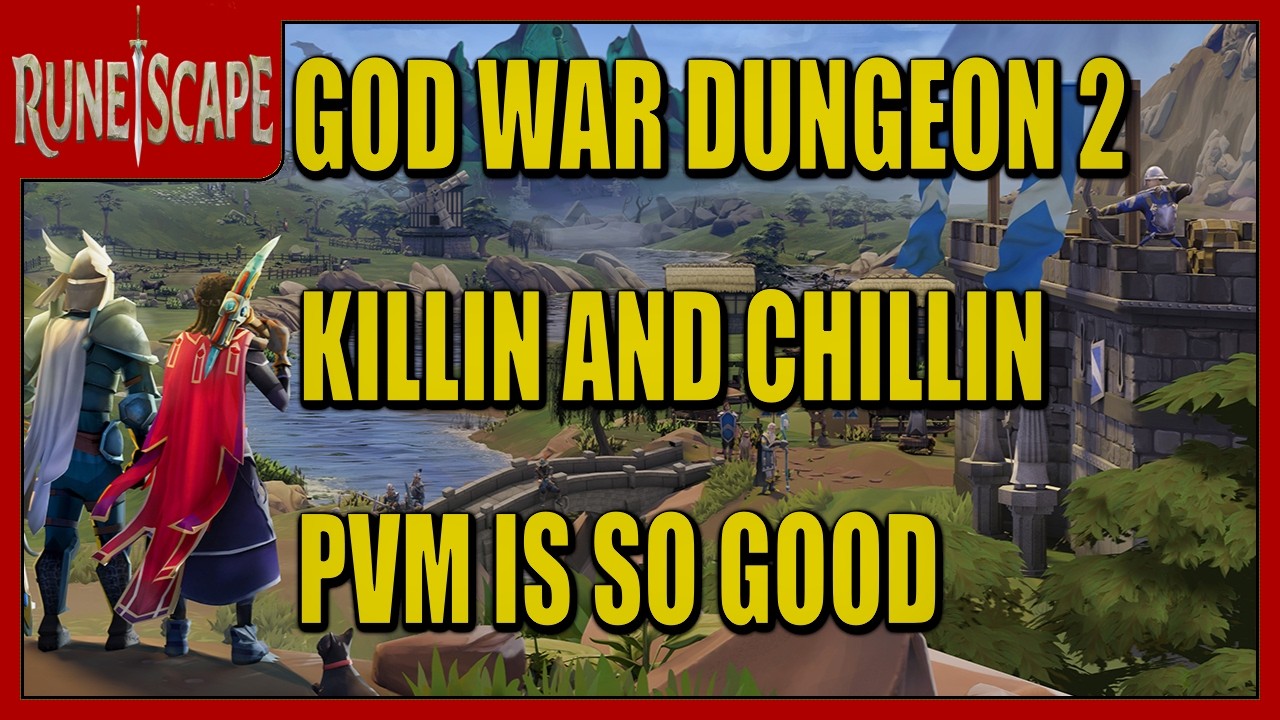 Runescape Live: Delving into god wars dungeon 2. Always searching for upgrades and the next boss.