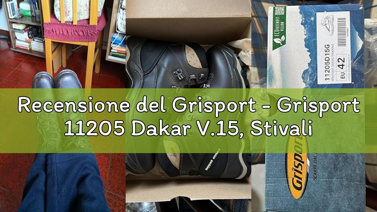 Recensione del Grisport - Grisport 11205 Dakar V.15, Stivali da Escursionismo Alti Unisex - Adulto