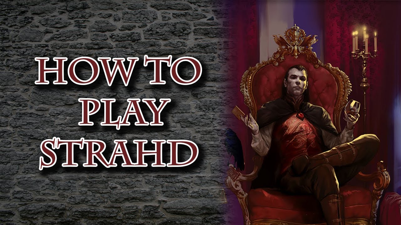 How To Play Strahd von Zarovich