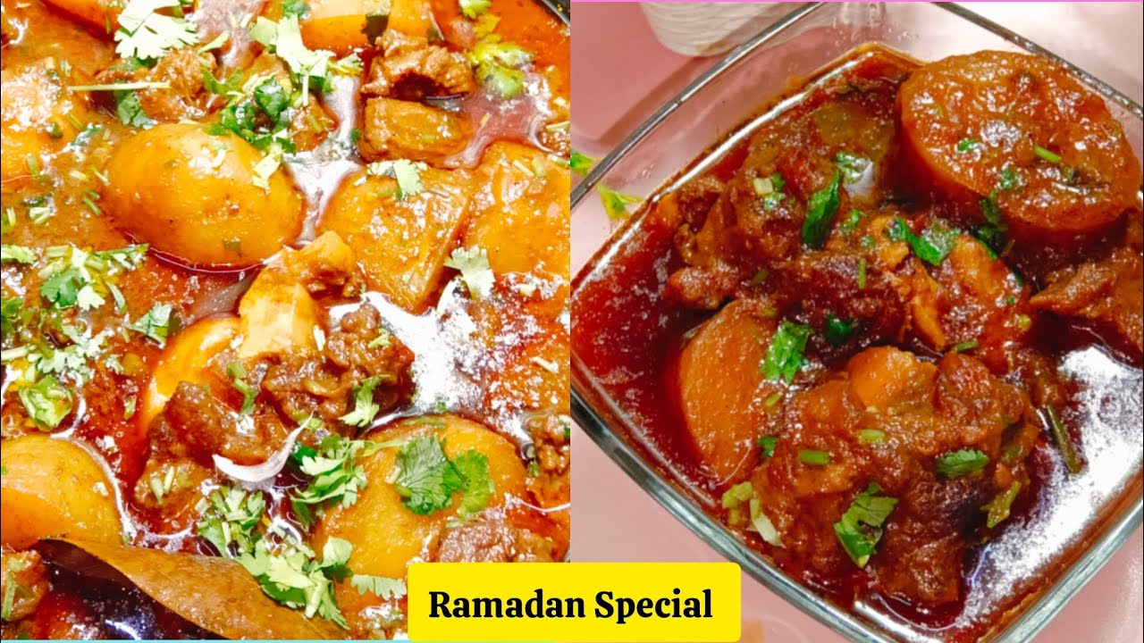 अनोखी आलू गोश्त की रेसिपी 🥰|Beef Ki Gosht ka Salan Is Tarike Se Zaroor Banaye |Ramadan Special 🤩|