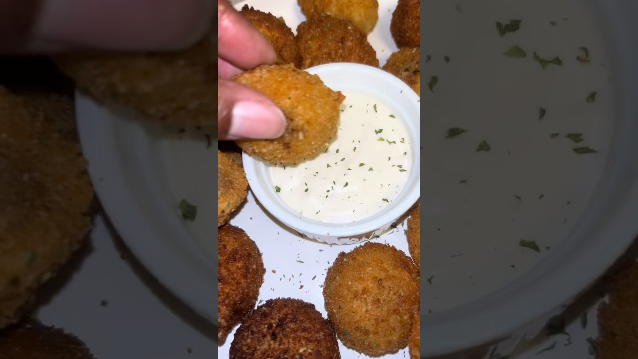 Fried Mushrooms! #easyrecipe #friedmushrooms #homecook #cooking #food #recipe #delicious #homemade