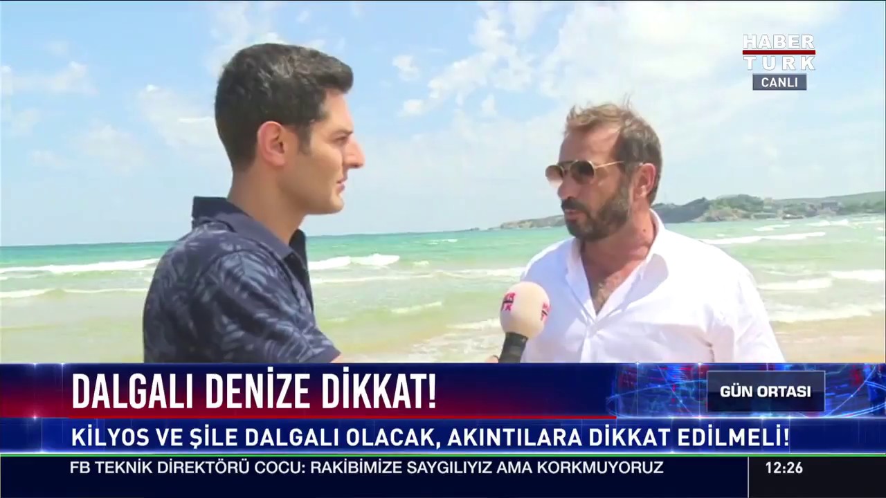 Dalgalı denize dikkat!