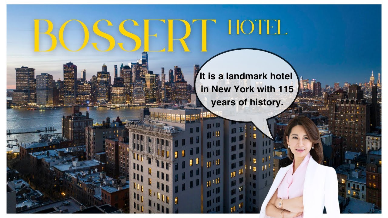 115-year-old New York landmark hotel. 115년이라는 세월동안 매 중요한 순간들을 뉴욕의 역사와 함께한 특별한 호텔  Bossert. #hotel