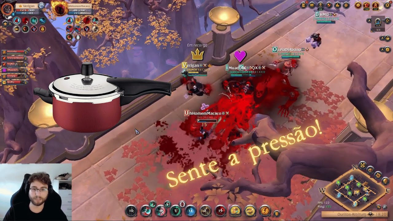 Albion Online | Roaming T7 na Avalon, treinando os novatos!