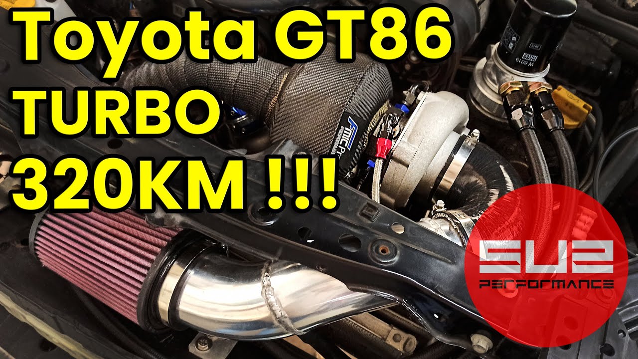 Scion FR-S / Toyota GT86 - Zainstalowaliśmy turbo kit Su2 Perfromance. Strojenie Ecutek.