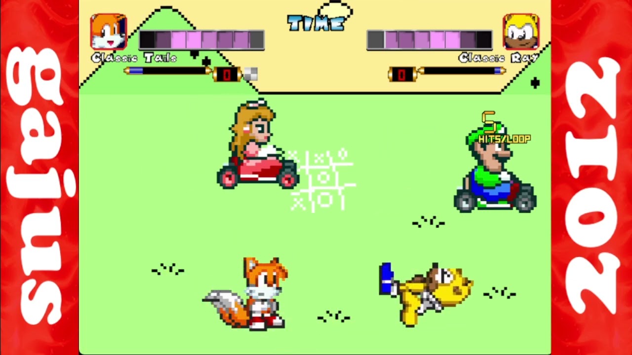 mugen; classic tails vs classic ray