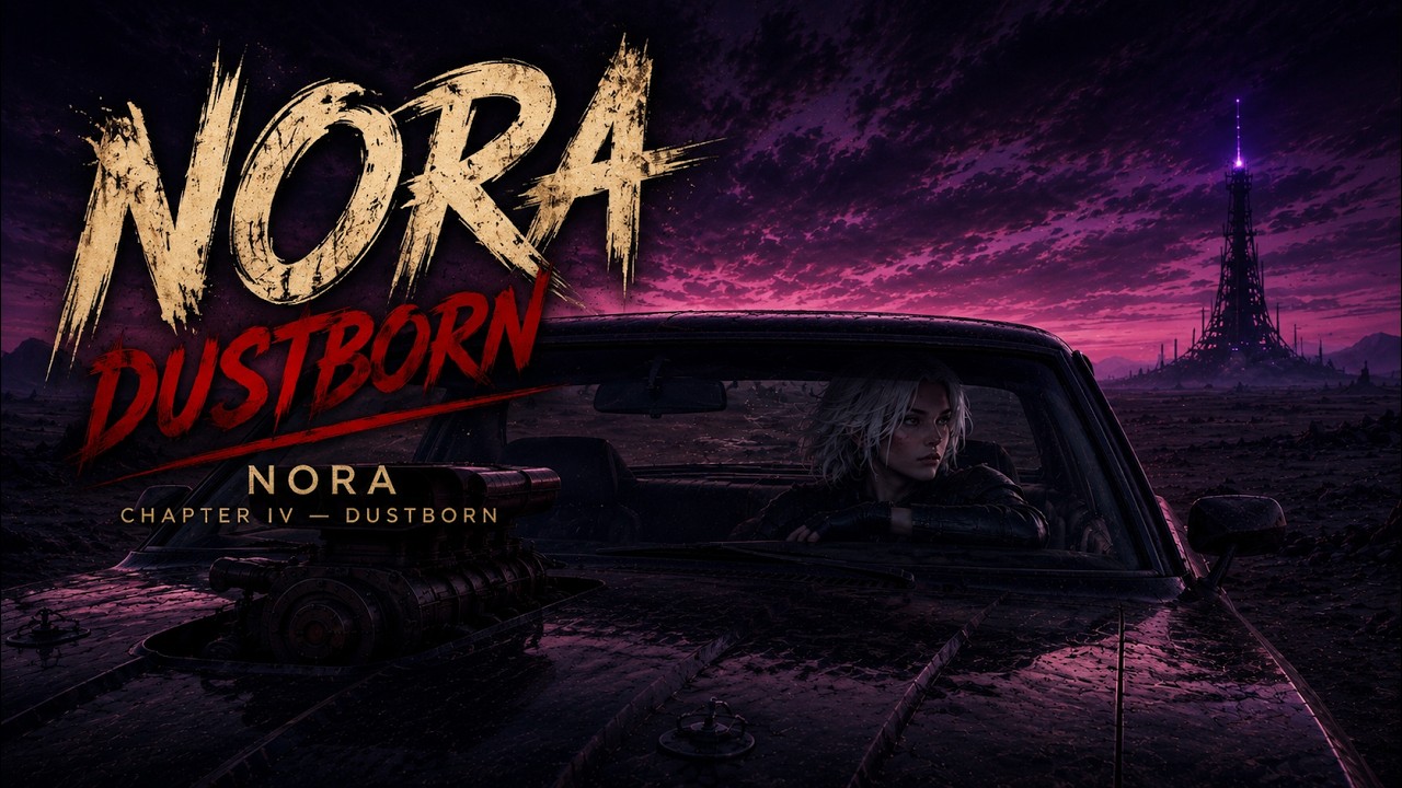 NORA &mdash; Dustborn | 2.5 Hour Dark Retrowave & Cinematic Ambient Mix