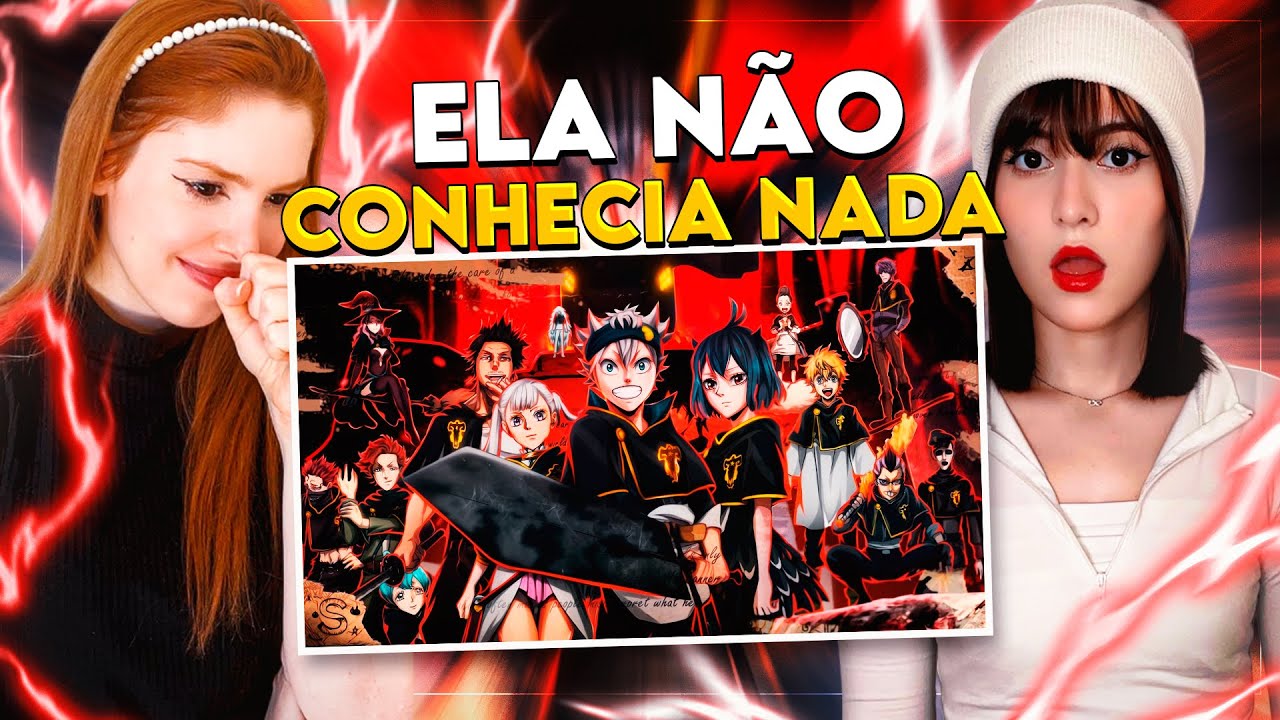 REACT Touros Negros (Black Clover) - O Pior Esquadrão | Sting | CR Reacts